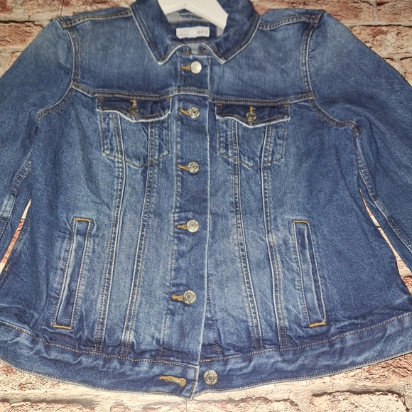 Loft | Made and Loved | Classic Blue Stone-Washed Material Jean Jacket - Picture 5 of 16